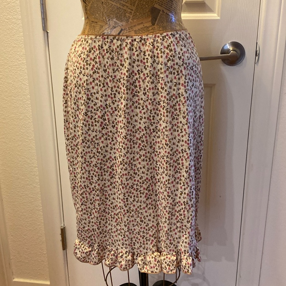 Xi floral skirt Y2K USA paper tag large stretch spring boho casual summer casual